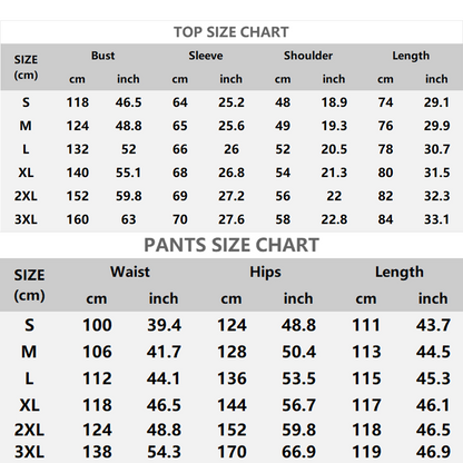 Pánský pulovr & kalhoty s grafickým potiskem