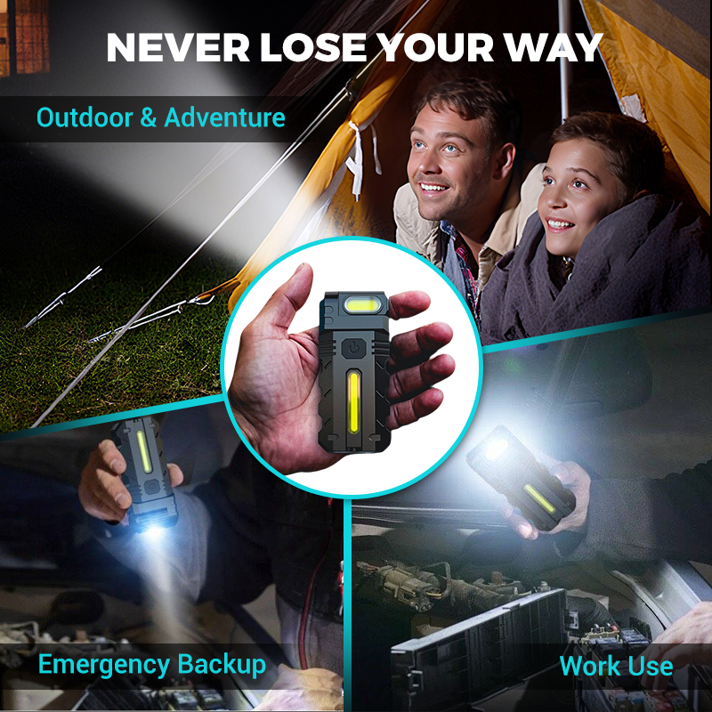 🔦  180° Rotating Head LED Work Light – Super Bright LED, 180° Adjustable Angle, Waterproof & Portable for Multi-Scene Use 💡