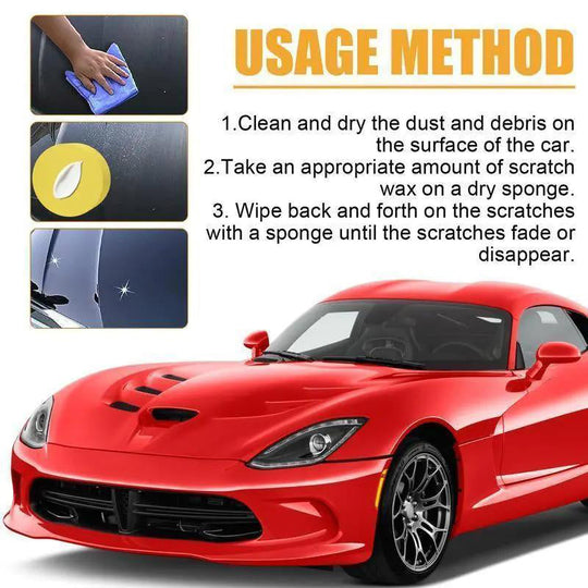🚗 Pxcxu Universal Car Scratch Remover Wax – Removes Scratches, Restores Shine & Easy Application 💧