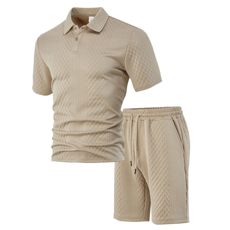 🥳2026 HOT SALE🥳💞50K+ SOLD!💥👴🩳50% OFF! Men's Diamond Print 2-Piece Set – Ready in seconds! Soft, breathable top with easy shorts. No fuss, just style. Perfect for garden BBQs or coffee dates. ☀️👕