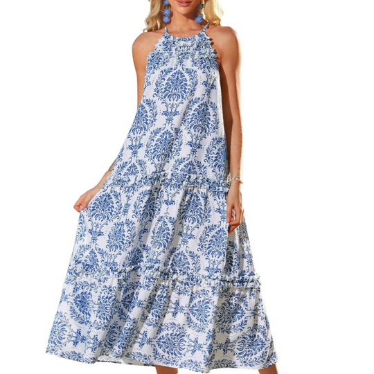 💕SPRING HOT SALE 50% OFF💕Women's Charming Loose Bold Print Dresses