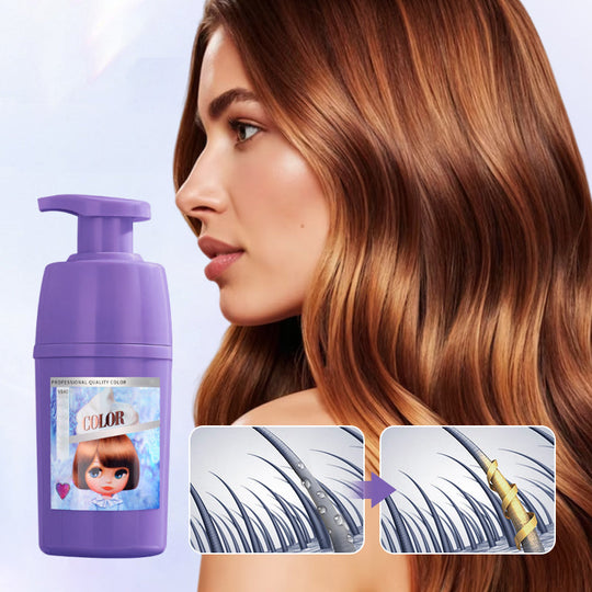 🔥Časově omezená speciální cena!!✨Vícebarevná přírodní botanická kondicionační barva na vlasy