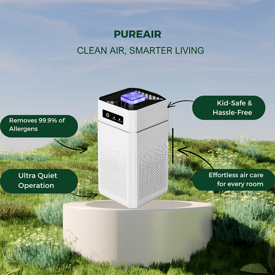 ✈FREE SHIPPING - 🌿💨 Home Air Purifier – All-around protection 🛡️🏠 for fresh and clean indoor air, ideal for combating allergens, dust, and odors. 🎁