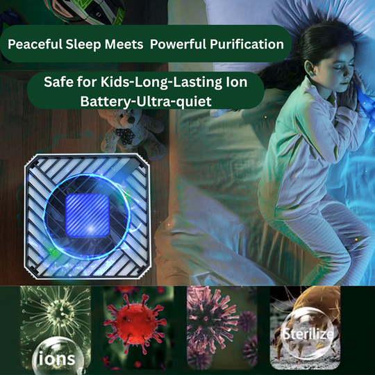 ✈FREE SHIPPING - 🌿💨 Home Air Purifier – All-around protection 🛡️🏠 for fresh and clean indoor air, ideal for combating allergens, dust, and odors. 🎁