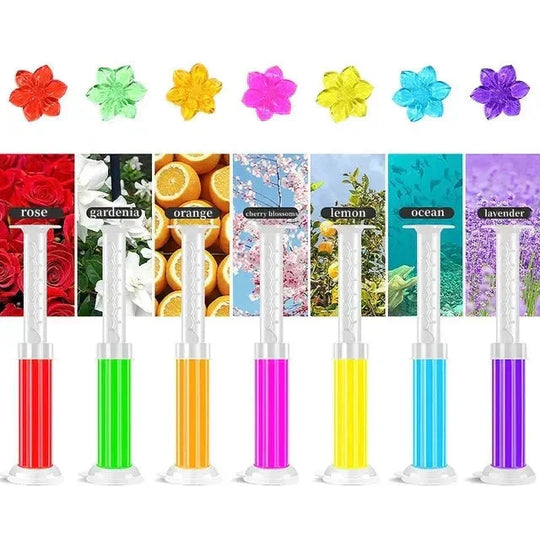 🥳New arrival 50% OFF!🥳💞50K+ SOLD!🚽 Toilet Cleaning Gel with 84-Flower Stamp