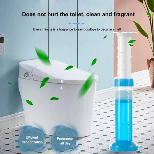 🥳New arrival 50% OFF!🥳💞50K+ SOLD!🚽 Toilet Cleaning Gel with 84-Flower Stamp