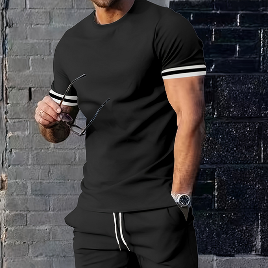 🥳2026 HOT SALE🥳💞50% OFF NOW!🔥Casual Short Sleeve T-Shirt & Shorts Set