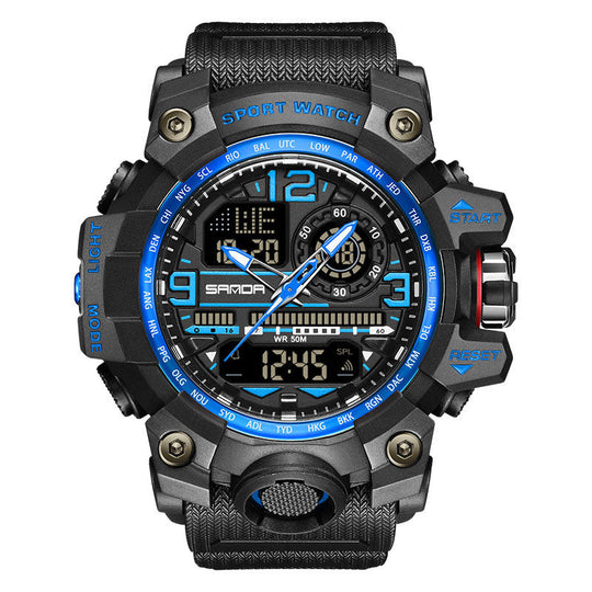 Men's Fashion Multifunctional Waterproof Luminous Watch