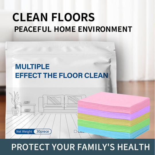 🧹30% OFF NOW!✨ 30-Pieces Multi-Effect Floor Cleaning Sheets – Powerful Stain Removal & Fresh Scent 🌿