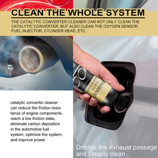 🚗Catalytic Converter & Fuel System Cleaner