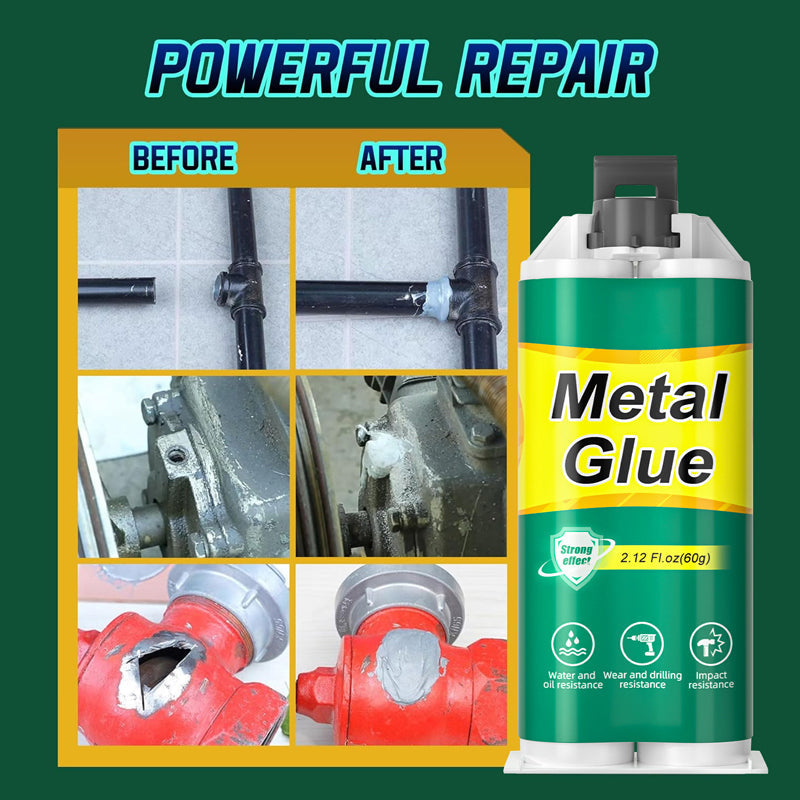 🔥LIMITED TIME 40% OFF!🛠️High-Strength AB Metal Repair Glue