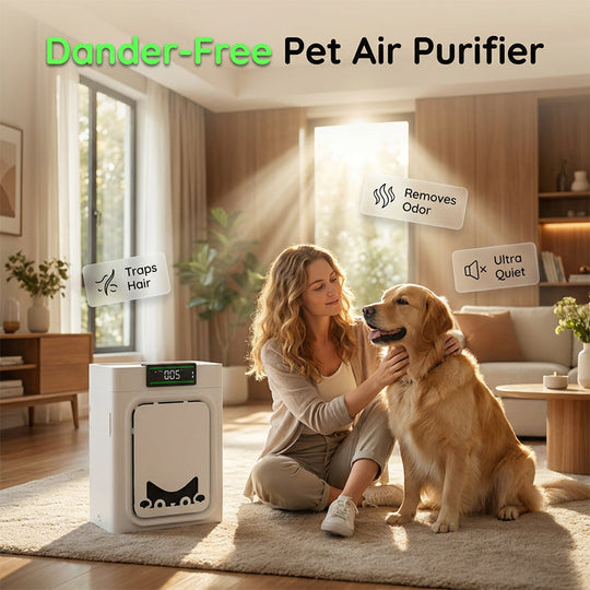 ⏳Limited Time Special Price⏰Pet Air Purifier with Washable Filter
