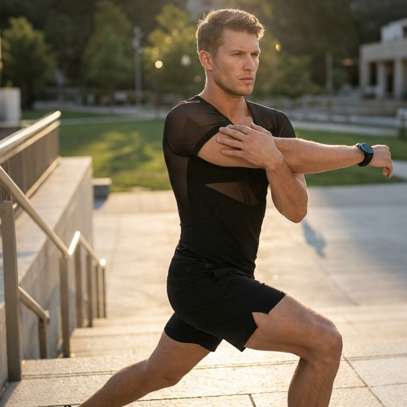 Men's Breathable Compression Body Shaper