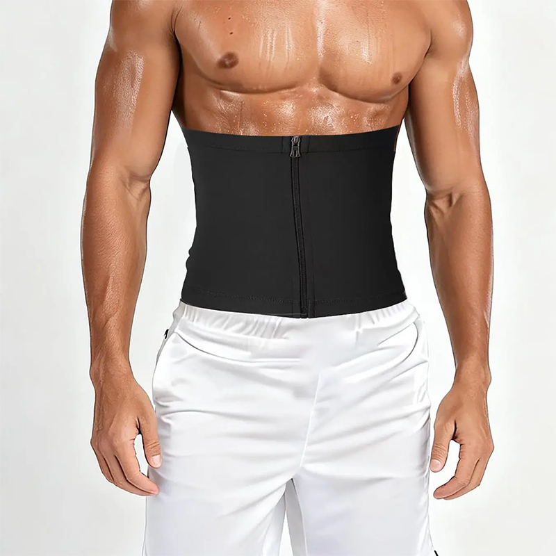 ✨New Arrival 50% OFF🏃‍♂️ Men's Waist Trainer Sweat Belt – Compression, Trimmer, Sauna Effect ✨