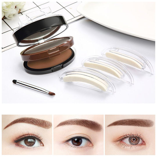 ⏳Limited Time Special Price⏰ Instant Adjustable Eyebrow Stamp – Two‑color brow powder, waterproof & smudge‑proof. Natural, full brows in seconds! 💕🎀