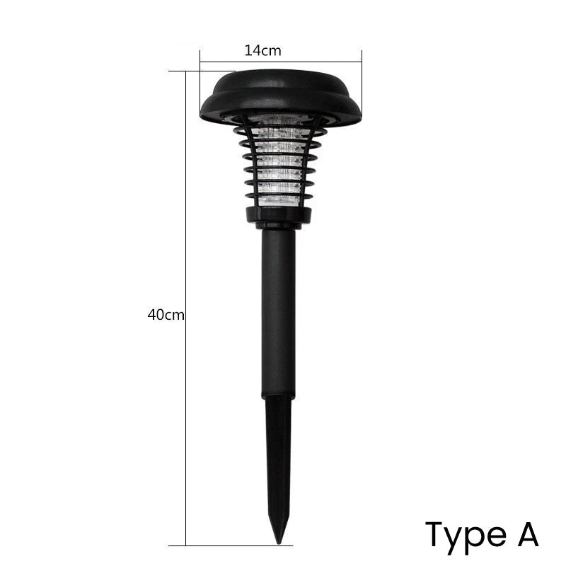 ☀️Solar Mosquito Zapper Light ✨– Outdoor Garden Stake Lamp, UV Insect Killer & Solar Pathway Light🦟🚫