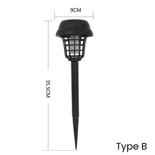 ☀️Solar Mosquito Zapper Light ✨– Outdoor Garden Stake Lamp, UV Insect Killer & Solar Pathway Light🦟🚫