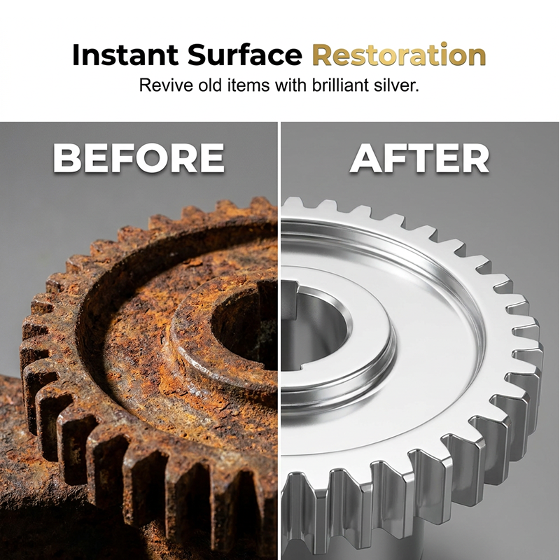 ⏳Limited Time Special Price⏰Water-Based Silver Paint for Metal & Wood