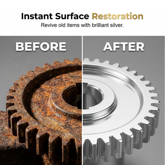 ⏳Limited Time Special Price⏰Water-Based Silver Paint for Metal & Wood