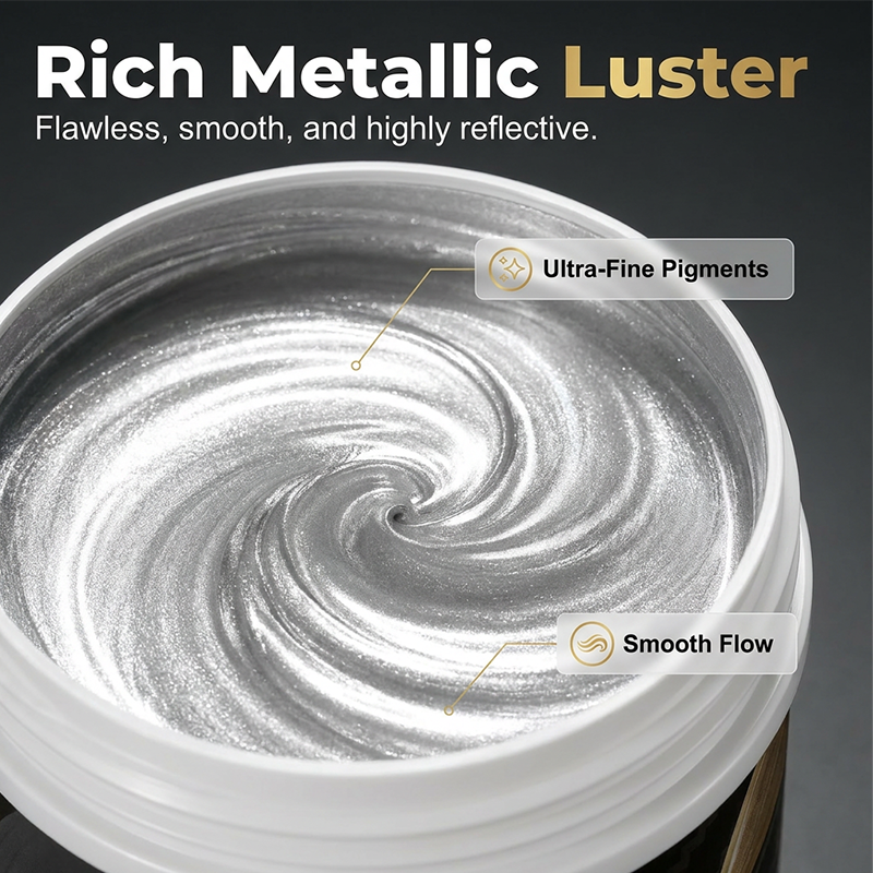 ⏳Limited Time Special Price⏰Water-Based Silver Paint for Metal & Wood