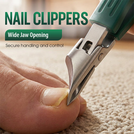 Wide Jaw Opening Nail Clippers for Thick Nails