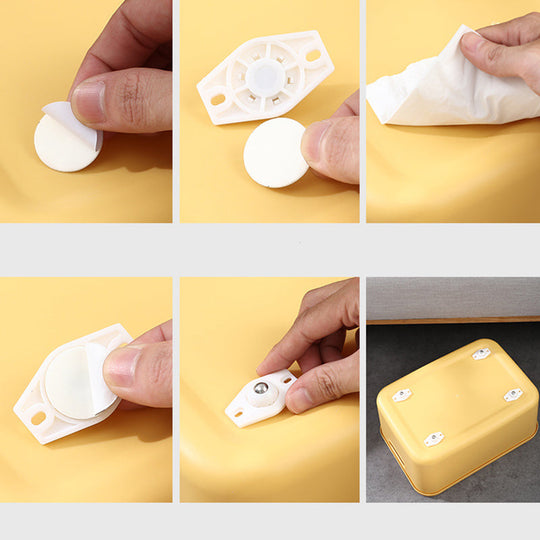 🔥Last Day 50% OFF🎁Universal 360° Rotating Self-Adhesive Wheels Set