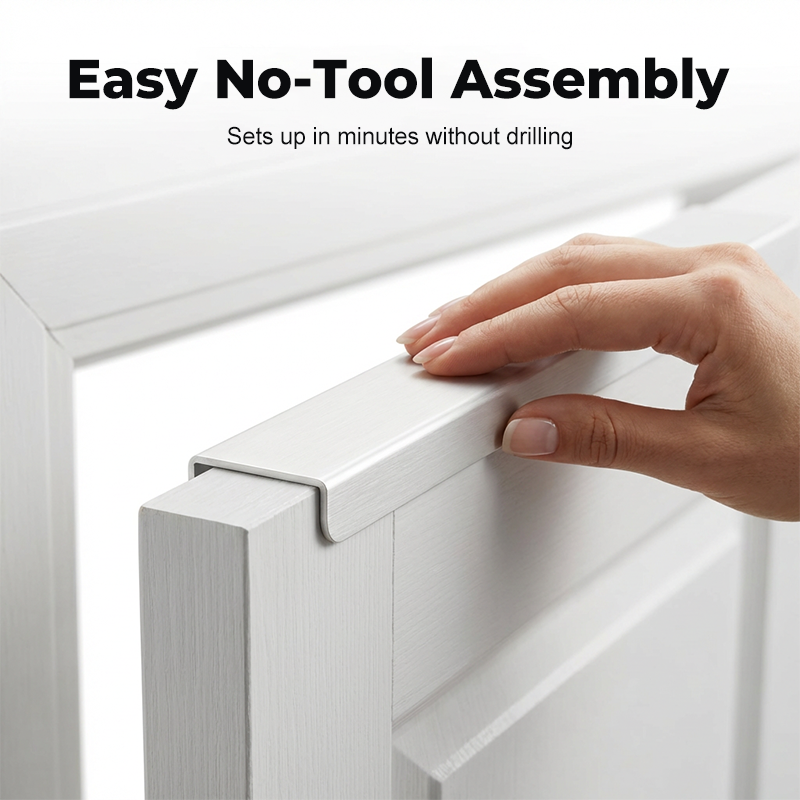 ⏳Limited Time 50% OFF⏰Over-the-Door Shoe Rack Organizer – 24 pockets & tool-free install – Fits standard doors, holds up to 24 pairs – perfect for entryway or closet