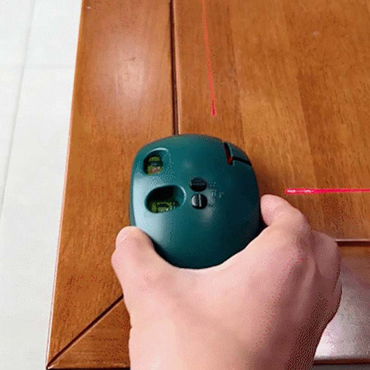 90° Infrared Level – Bright laser, right angle precision. Perfect for tiling, framing & hanging art. Level up your DIY game! 🖼️✨