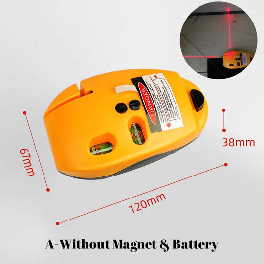 90° Infrared Level – Bright laser, right angle precision. Perfect for tiling, framing & hanging art. Level up your DIY game! 🖼️✨