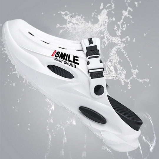 Men's Casual Breathable Adjustable Heel Strap Shoes