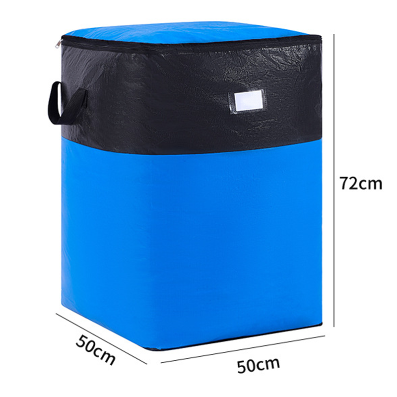 Collapsible Storage and Moving Bag – Heavy-duty handles & zippered closure – Folds flat, perfect for moving, travel or closet organization – reusable & easy to clean 🏠