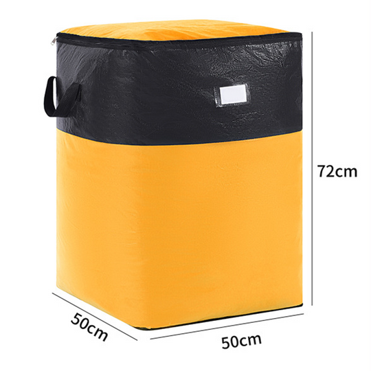 Collapsible Storage and Moving Bag – Heavy-duty handles & zippered closure – Folds flat, perfect for moving, travel or closet organization – reusable & easy to clean 🏠