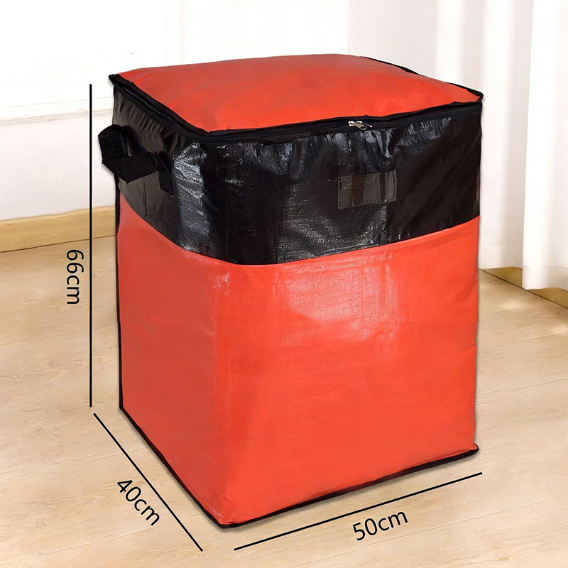 Collapsible Storage and Moving Bag – Heavy-duty handles & zippered closure – Folds flat, perfect for moving, travel or closet organization – reusable & easy to clean 🏠