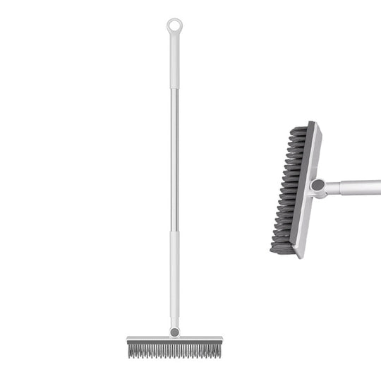 🎉Surprise Price ✨🧹 2-in-1 Grout & Corner Scrubber Brush with Squeegee