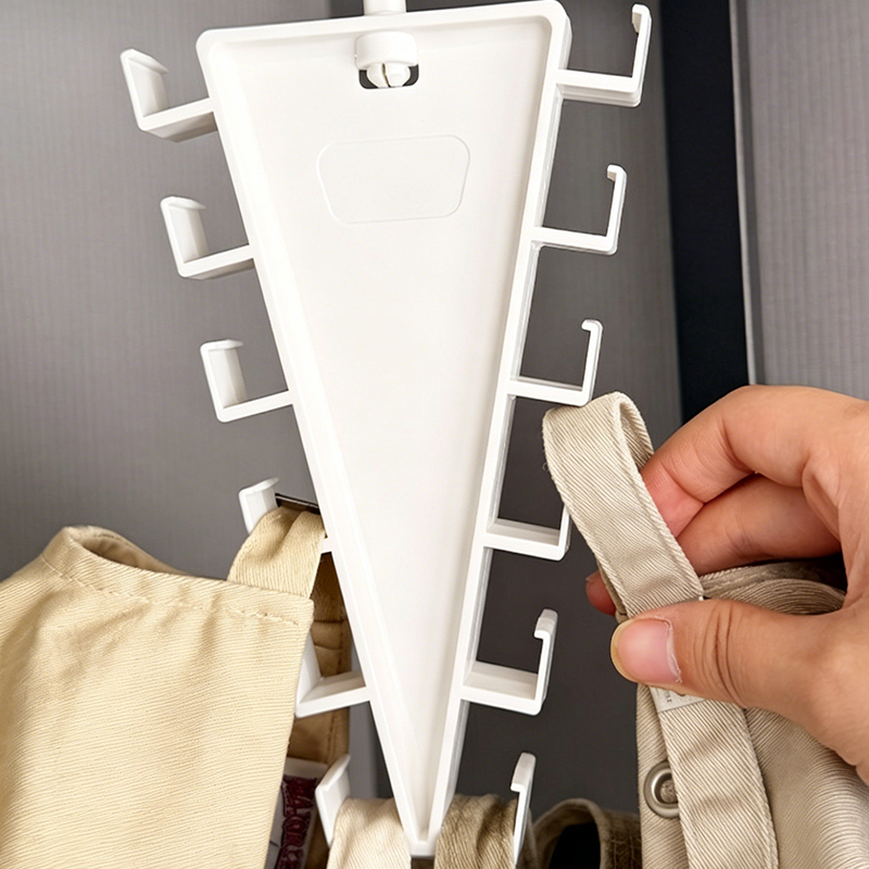 🔥 Triangle Closet Organizer – Smart use of space for clothes, accessories and more 👕💖