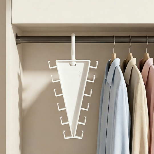 🔥 Triangle Closet Organizer – Smart use of space for clothes, accessories and more 👕💖