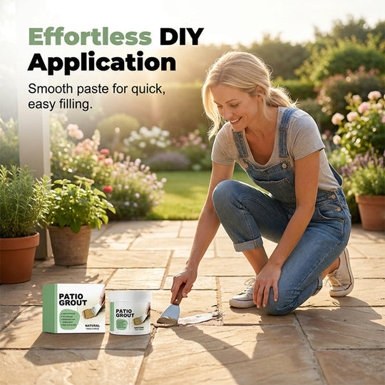Waterproof Tile Grout Filler & Crack Repair Paste | Mould-Resistant Sealant for Bathroom, Kitchen & Outdoor Patio Tiles