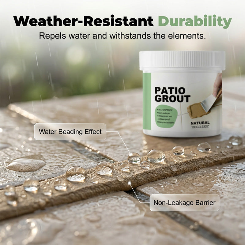 Waterproof Tile Grout Filler & Crack Repair Paste | Mould-Resistant Sealant for Bathroom, Kitchen & Outdoor Patio Tiles