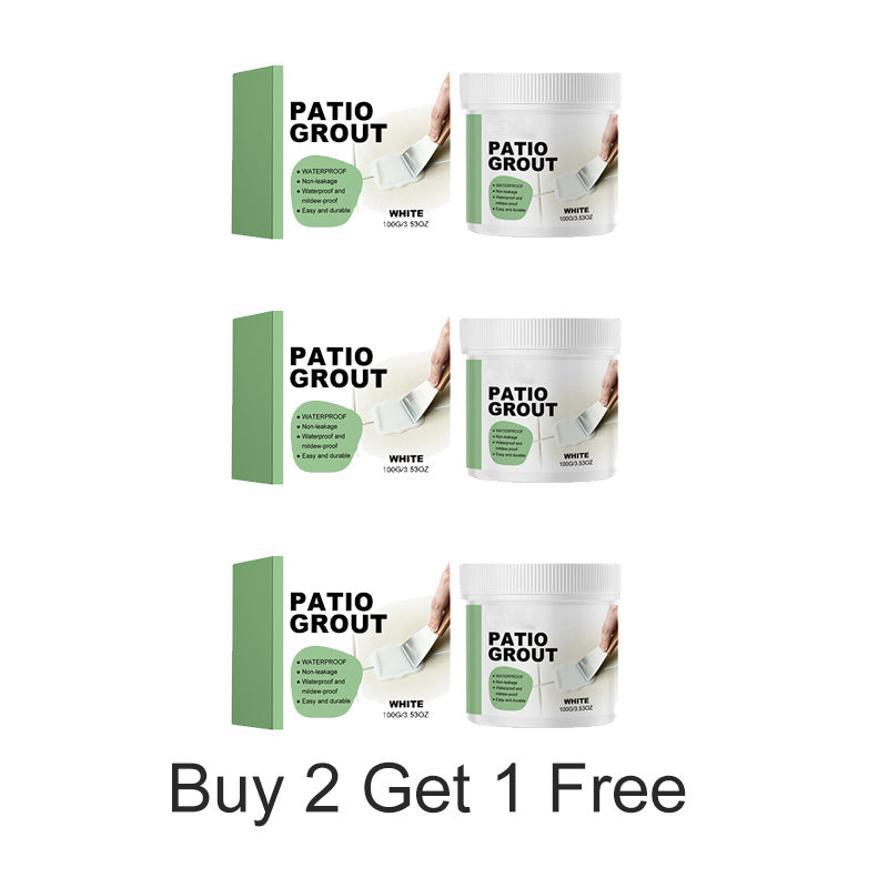 Waterproof Tile Grout Filler & Crack Repair Paste | Mould-Resistant Sealant for Bathroom, Kitchen & Outdoor Patio Tiles