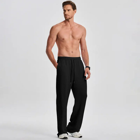 ⚽️🏆️World Cup Sale:30% OFF🎉70K+ SOLD! 🥳Men's Ribbed Sleeveless Tank Top & Pants 2-Piece Set