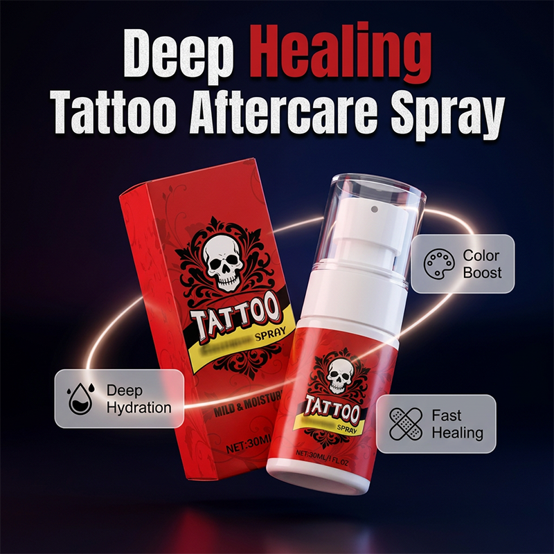 Tattoo Aftercare Moisturizing Spray 💧 Hydrating Mist for Vibrant & Healthy Ink