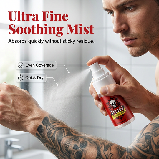 Tattoo Aftercare Moisturizing Spray 💧 Hydrating Mist for Vibrant & Healthy Ink