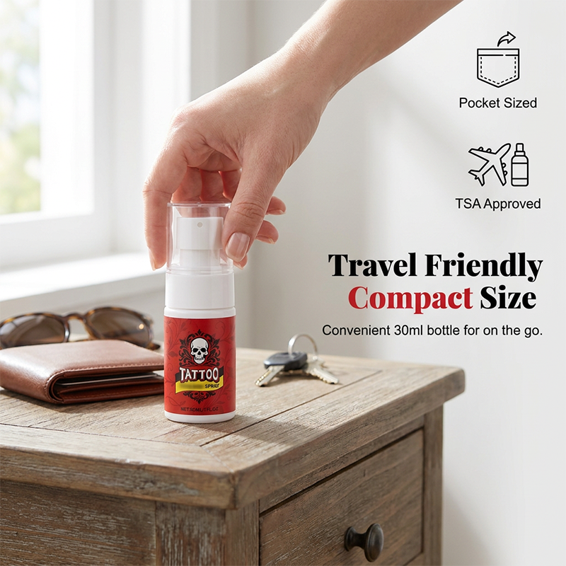 Tattoo Aftercare Moisturizing Spray 💧 Hydrating Mist for Vibrant & Healthy Ink