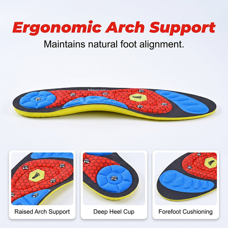 Magnetic Massage Insoles for Active Lifestyles