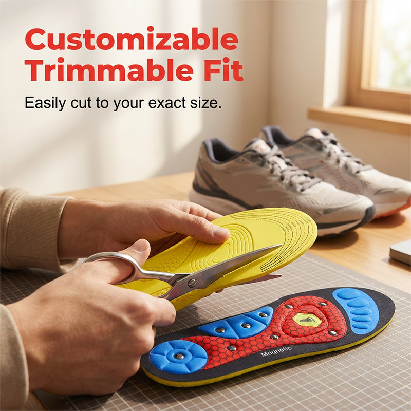 Magnetic Massage Insoles for Active Lifestyles