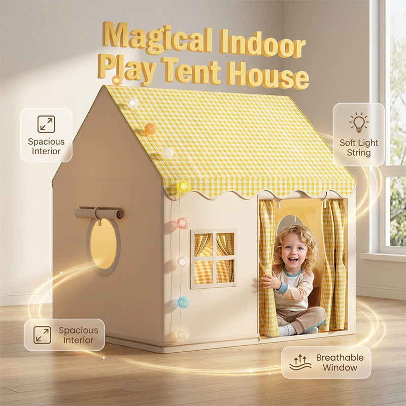 LAST DAY 49% OFF  Children's Play Tent Castle