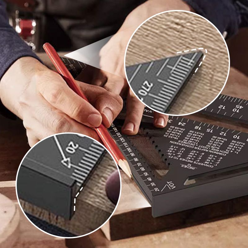 Woodworking Triangle Ruler 7-inch