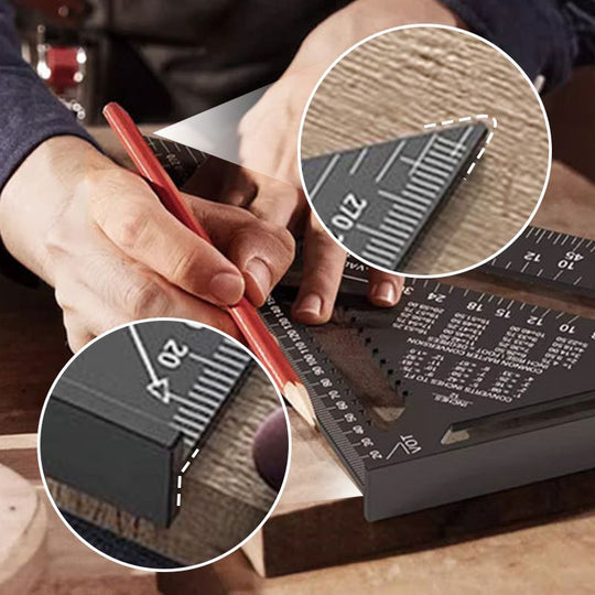 Woodworking Triangle Ruler 7-inch