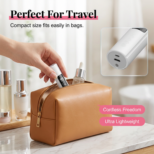 Professional Electric Nail Polisher – Smooths thick nails, 99-speed display. Multiple heads for shaping & buffing. Salon at home! 🌟💎