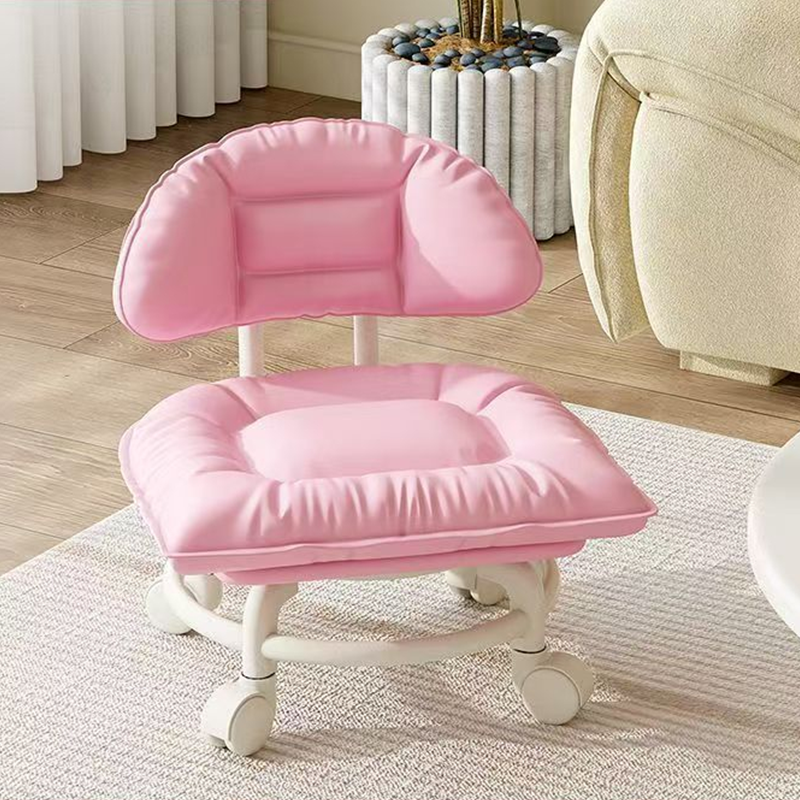 ⏳Time-Limited Special⏰ Rolling Low Stool with Backrest – Padded seat & silent casters – Perfect for workshops, garages or studios – comfortable and mobile 🛠️✨
